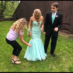 renaissance bridal prom dress